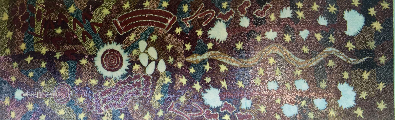 Clifford Possum Tjapaltjarri, Snake Dreaming Ceremony - Mt. Wedge, n.d.