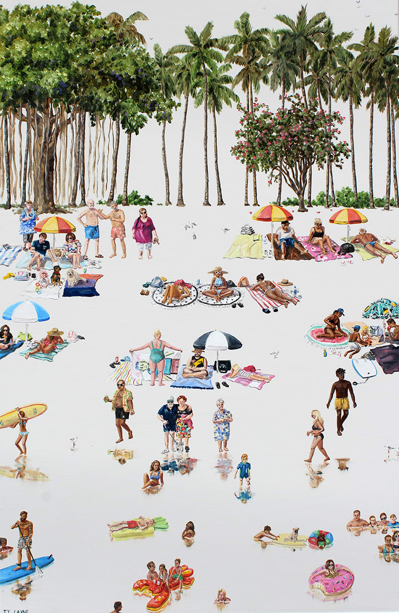 Tyrone Layne, Family Vacation in Hawaii , 2017