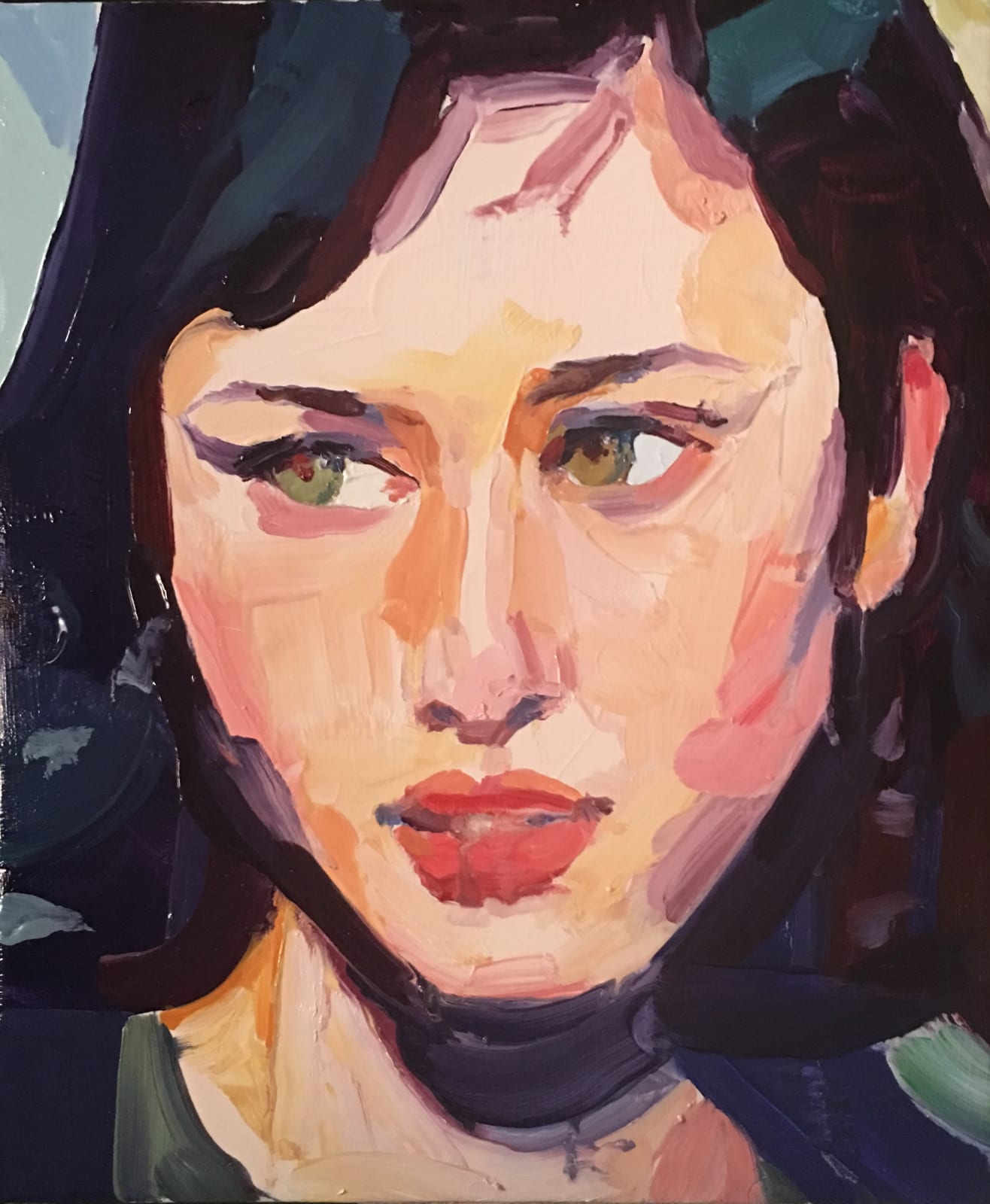 Barbara Hoogeweegen, Read My Lips, 2017