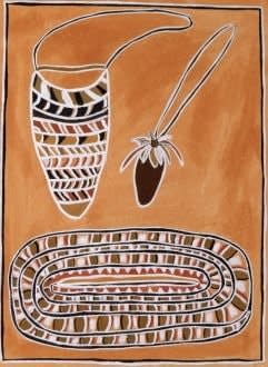 Mavis Warrngilna Ganambarr, My Creative Work II, 2009