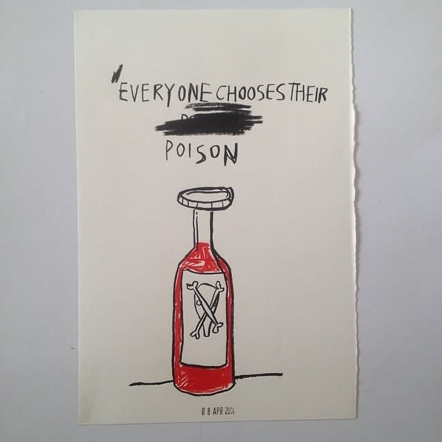 Stephen Anthony Davids, Everyman choses his poison, 2014
