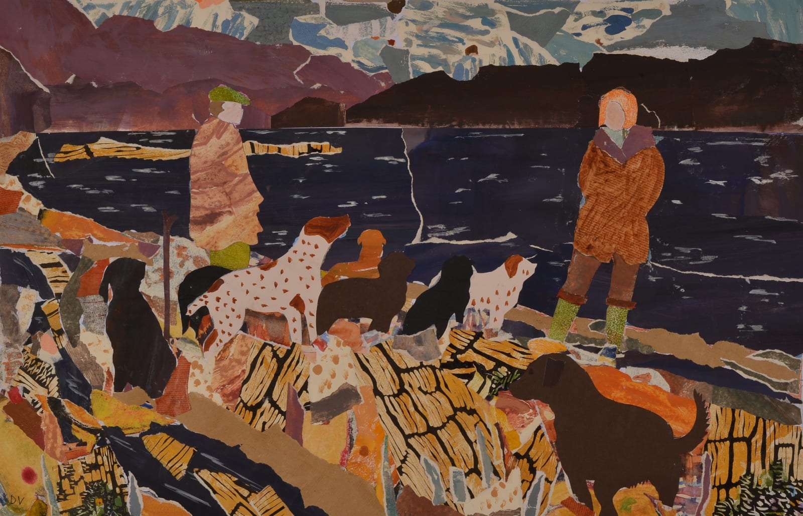 Dione Verulam, Beside the Tweed in Winter II, 2014