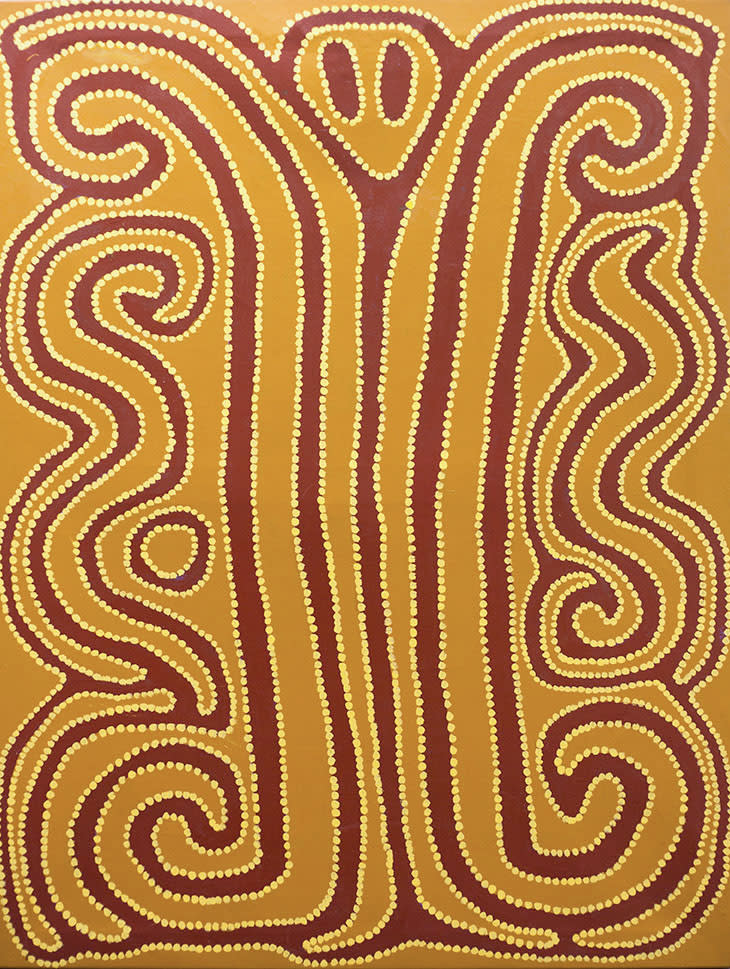 Jimmy Pike, Body Painting, 2001