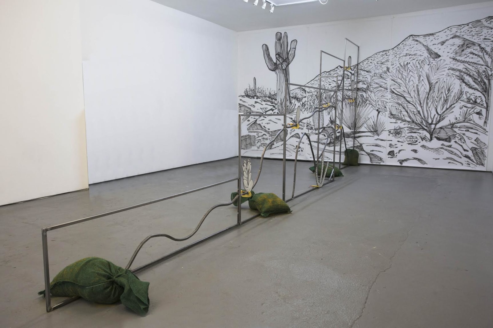 Sam Carvosso, Whistling Wind Through Cacti Spines, 2017