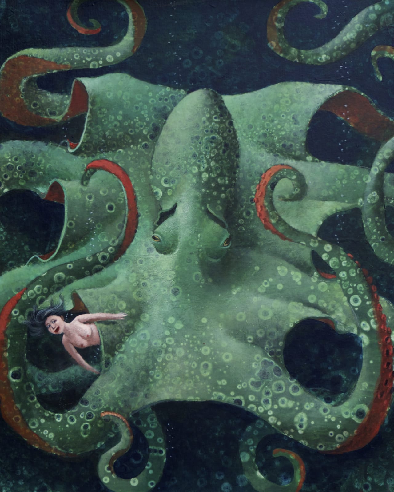 Sylvain Lefebvre, Ella and the Green Octopus, 2021