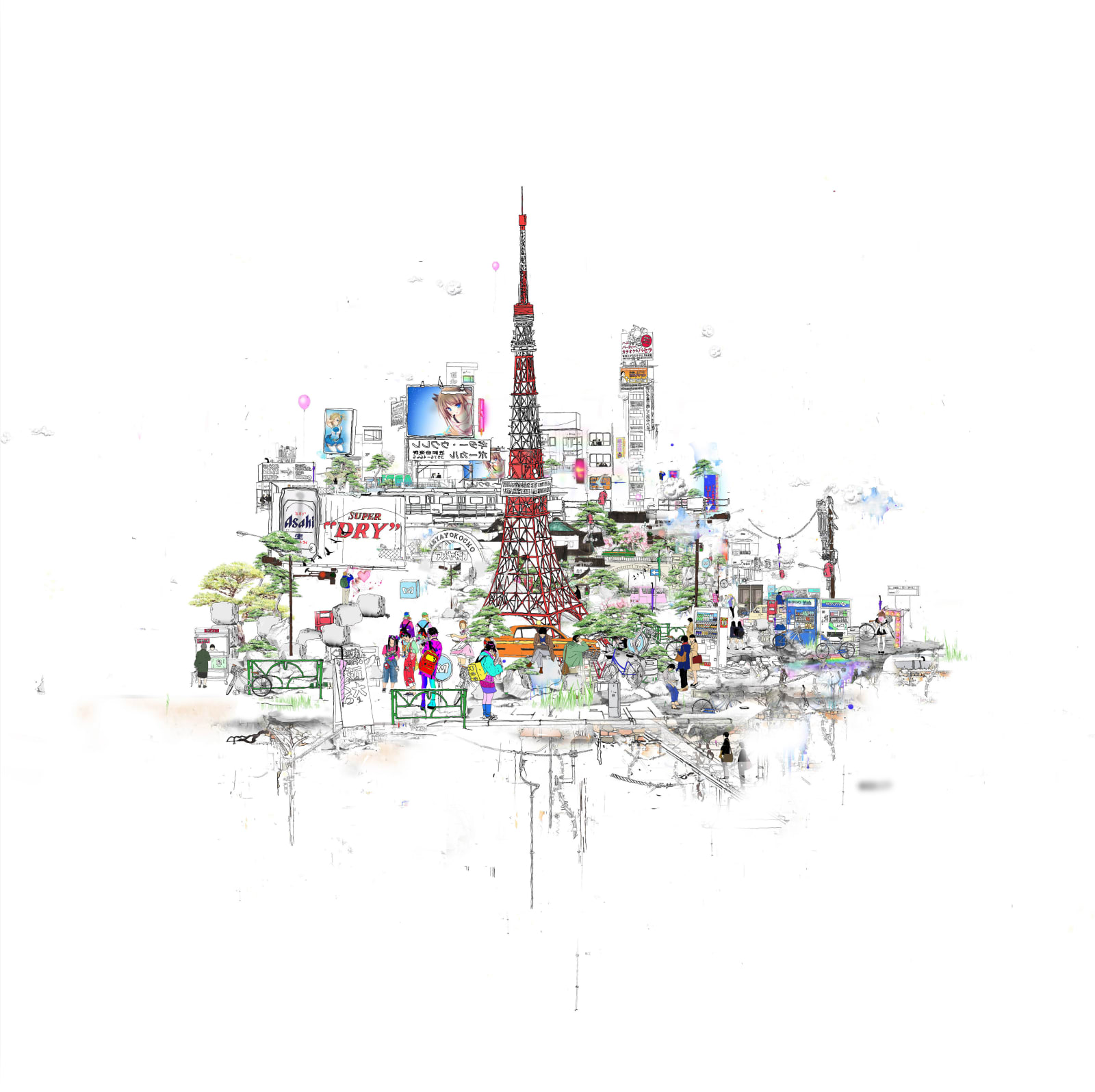 Laura Jordan, Tokyo Tower, 2016