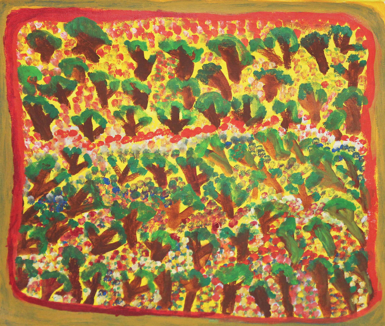Jukuna Mona Chuguna, Kurrmalyi -Trees and Flowers, n.d
