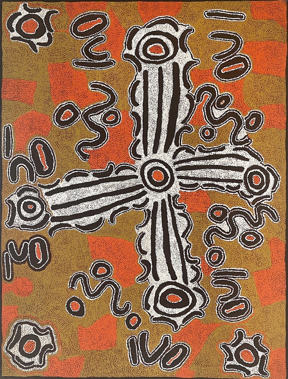 Liddy Nelson Nakamarra, Yala - Bush Yam Dreaming, 1991