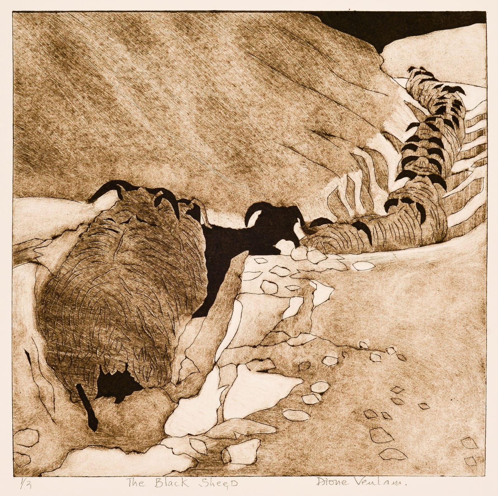 Dione Verulam, The black sheep, 2014