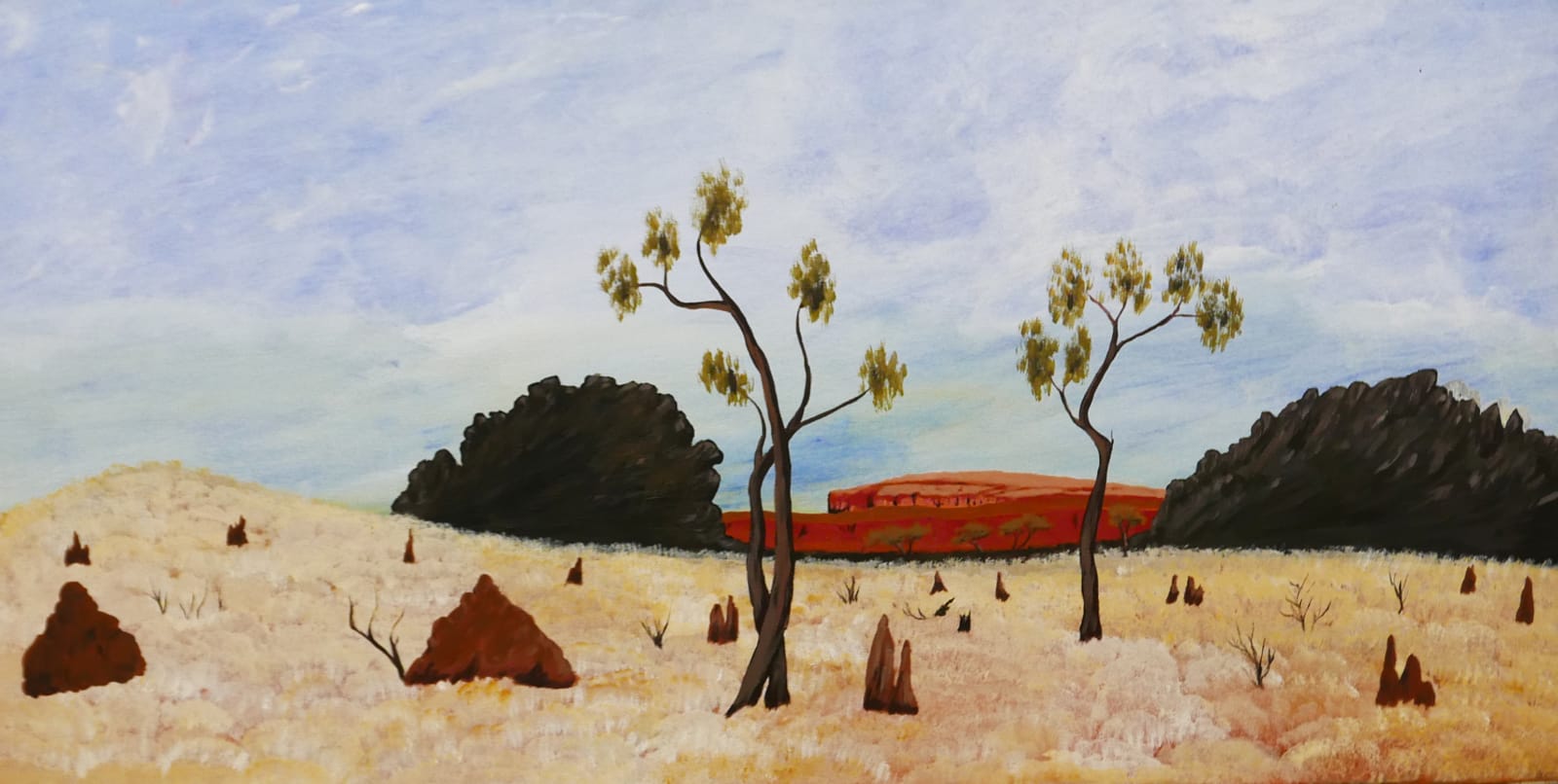 Mervyn Street, Painting Rocks Story, 2010