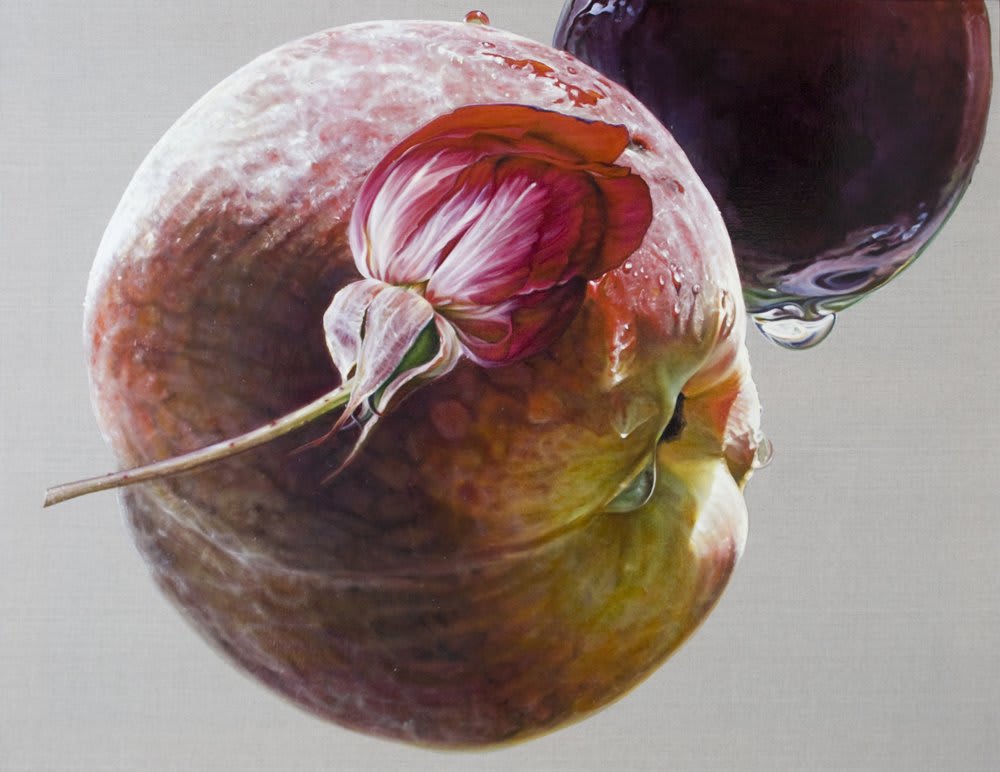 Anne Middleton, Prunus persica. Speaking truth from one's heart., 2012