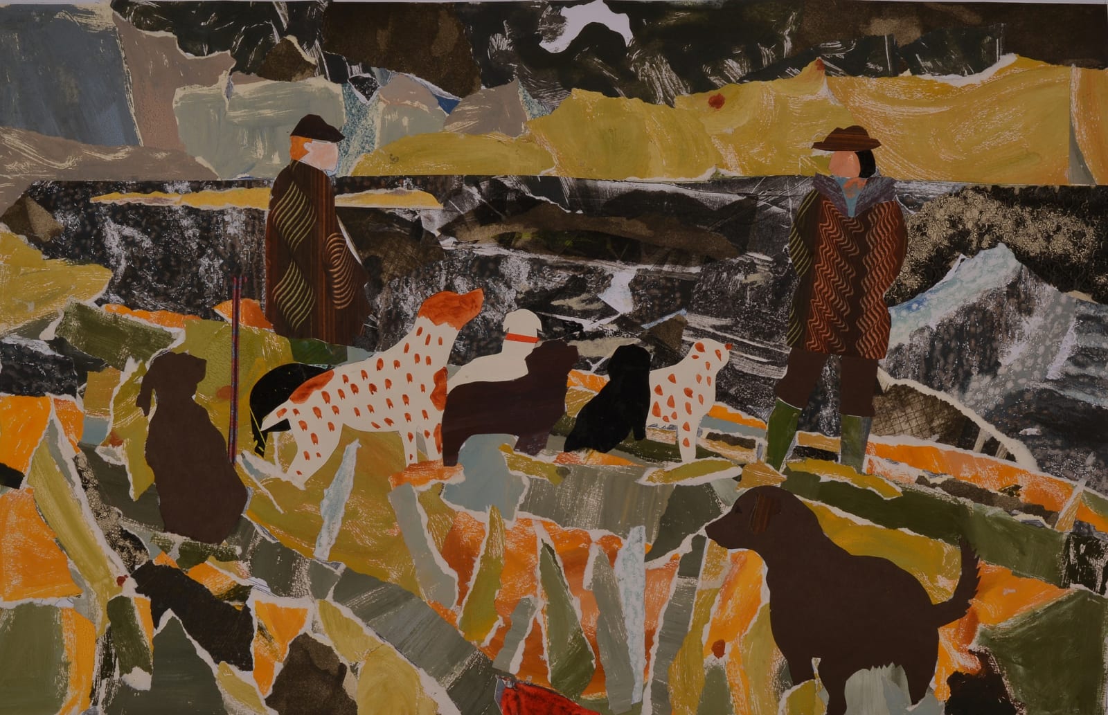Dione Verulam, Beside the Tweed in Winter III, 2014