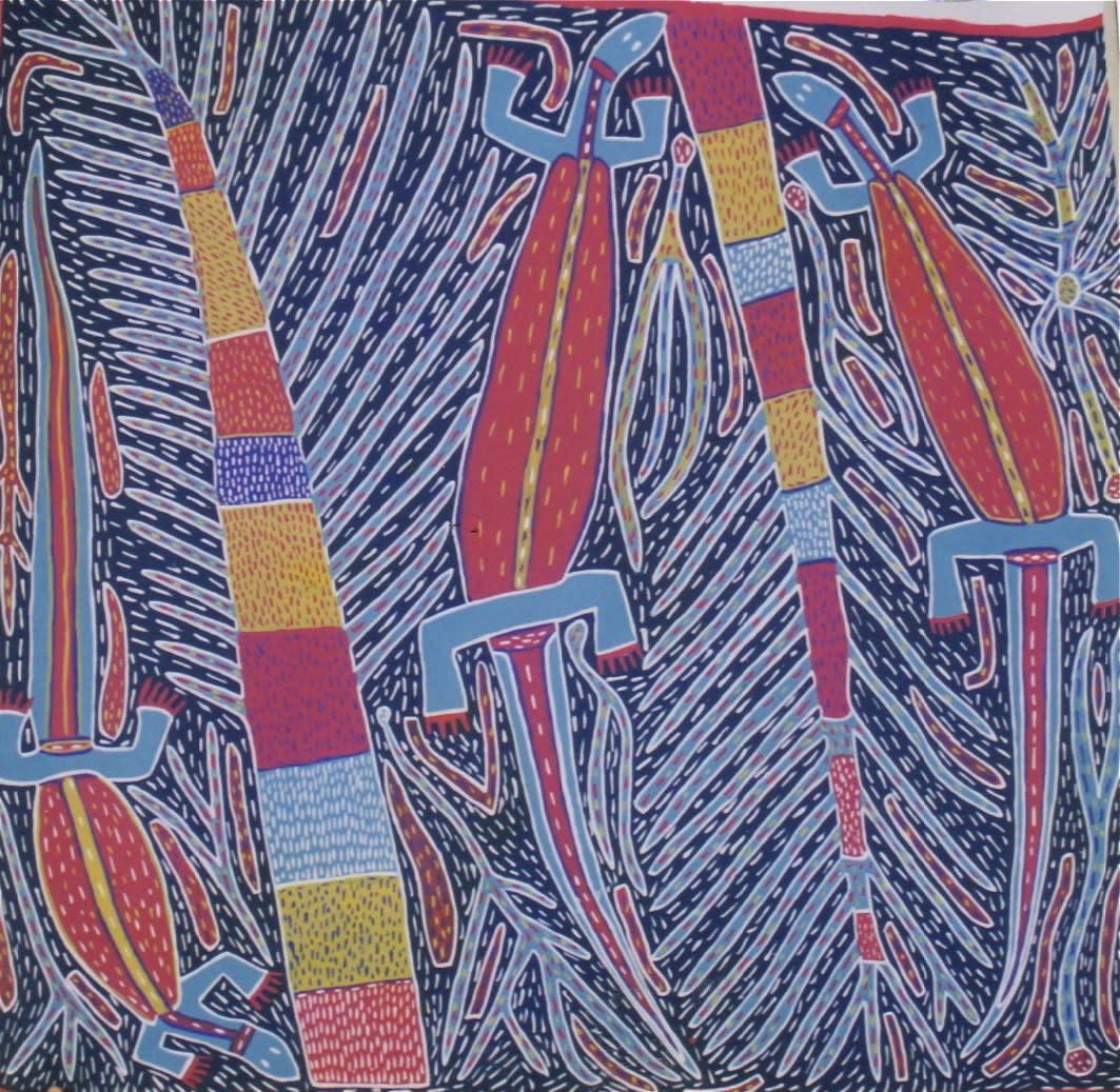 Sambo Barra Barra, Three Goannas , 1995