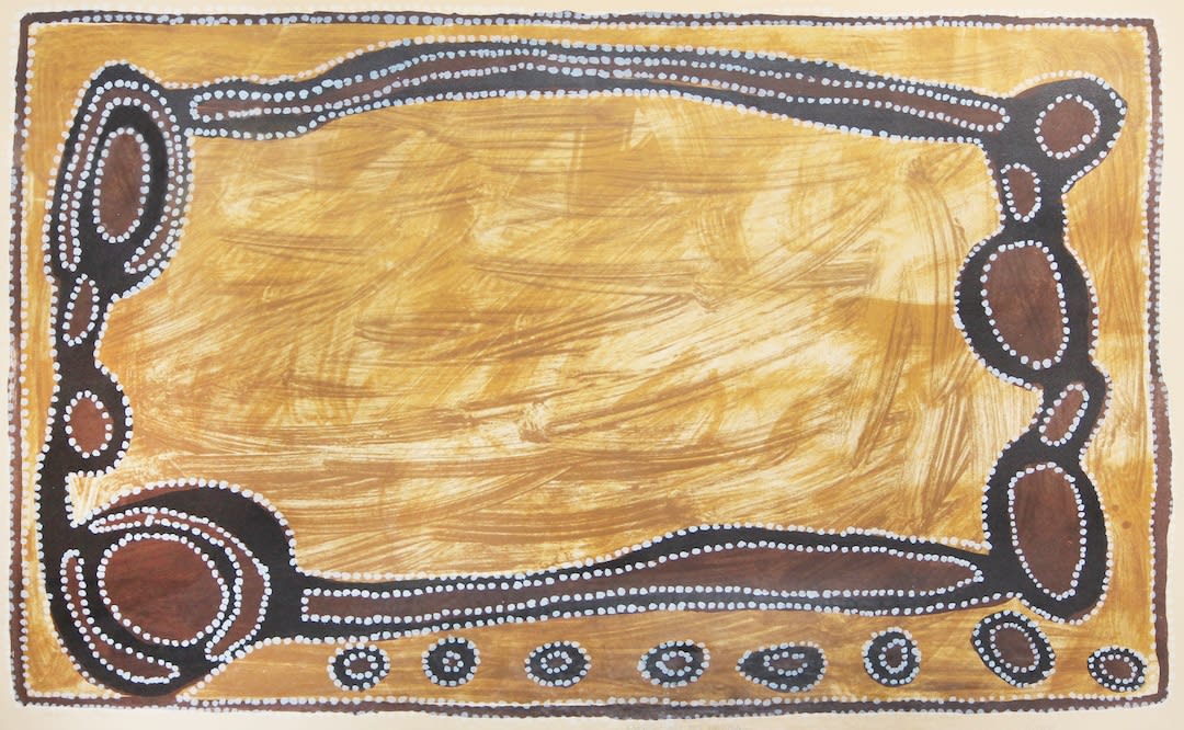 Rover Thomas, etching and aquatint, Kimberley, Aboriginal artist and artwork.