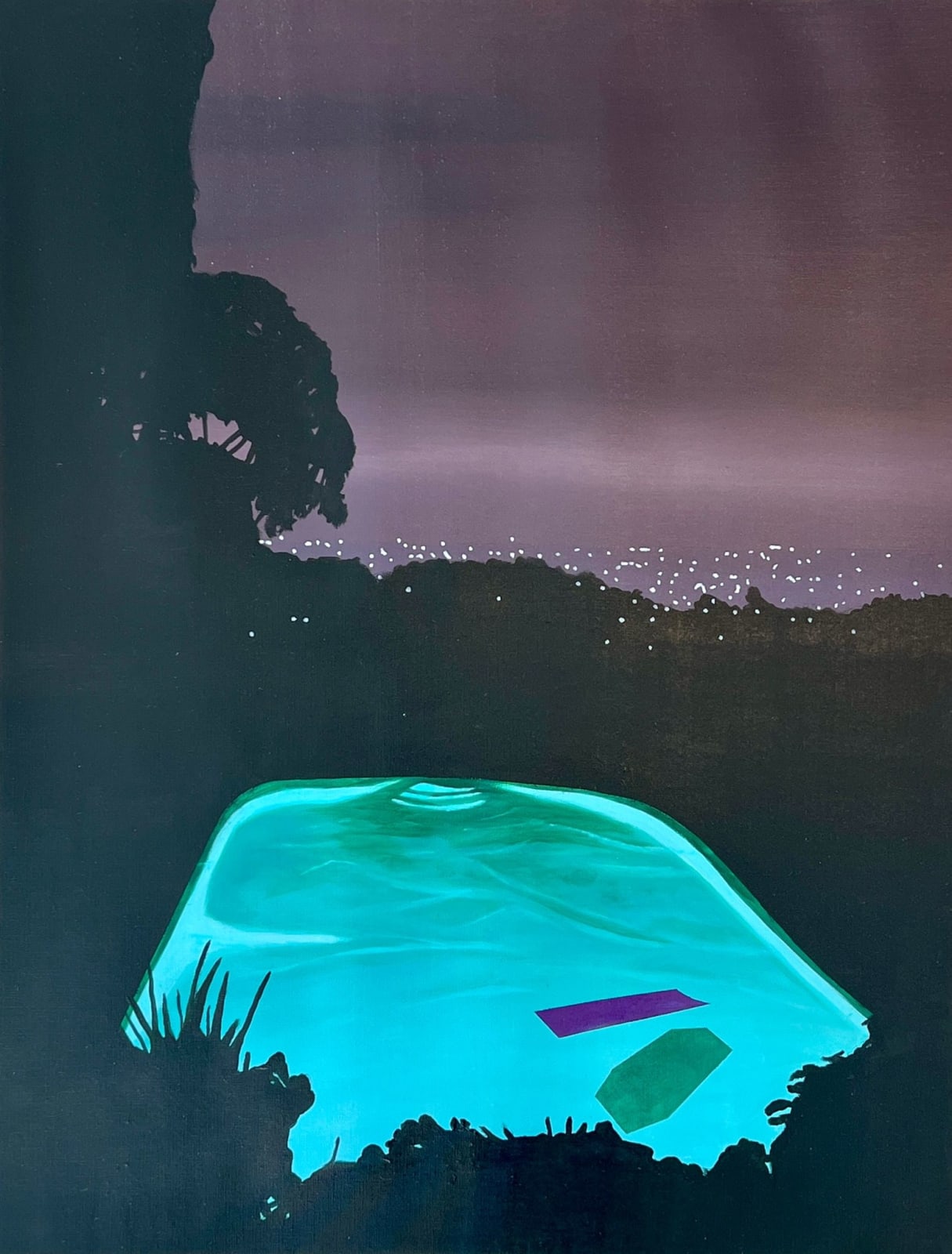 Laurence Jones, Swimming Pool Drawing 1, 2024