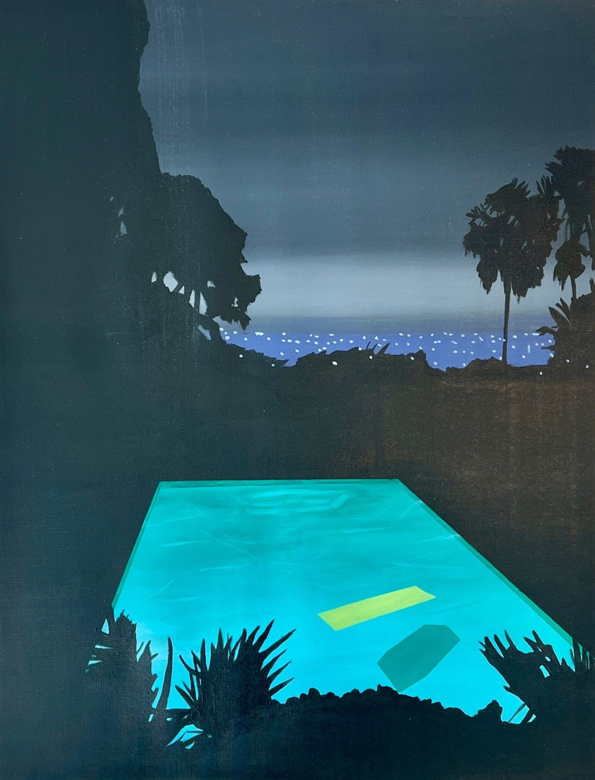 Laurence Jones, Swimming Pool Drawing 2, 2024