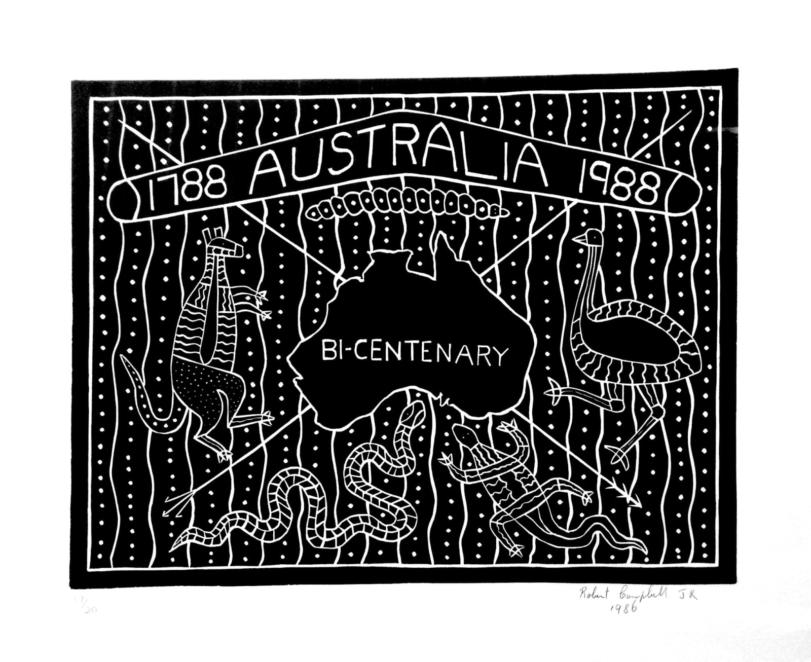 Robert Campbell Jnr, 1788-1988 Australia Bi-Centenary, 1986