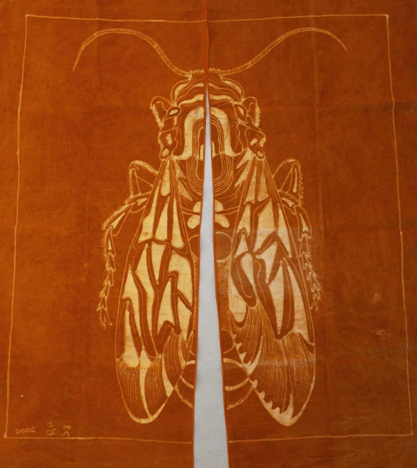 LoU Zeldis, Split Noren insect panel, 1998 - 2010