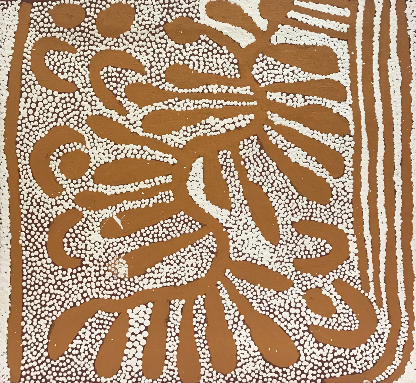 Nancy Ross Nungurrayi, Women Gathering at Marrapinti, 2001