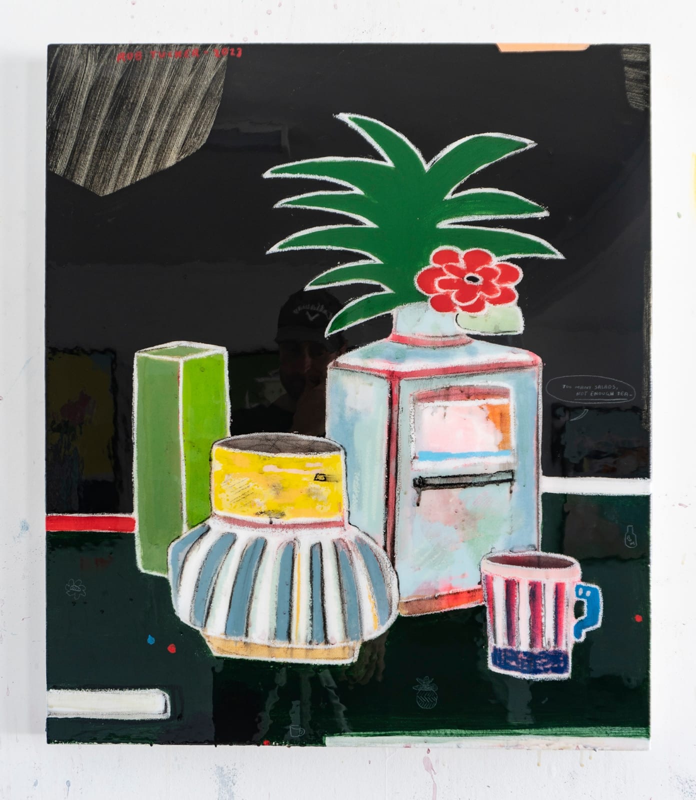 Rob Tucker new zeland artist pastel still life and landscapes with boats and naval scenery in acrilic and mixed media