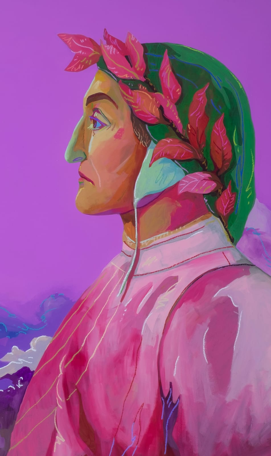John Holcomb, Lavender Dante, 2024