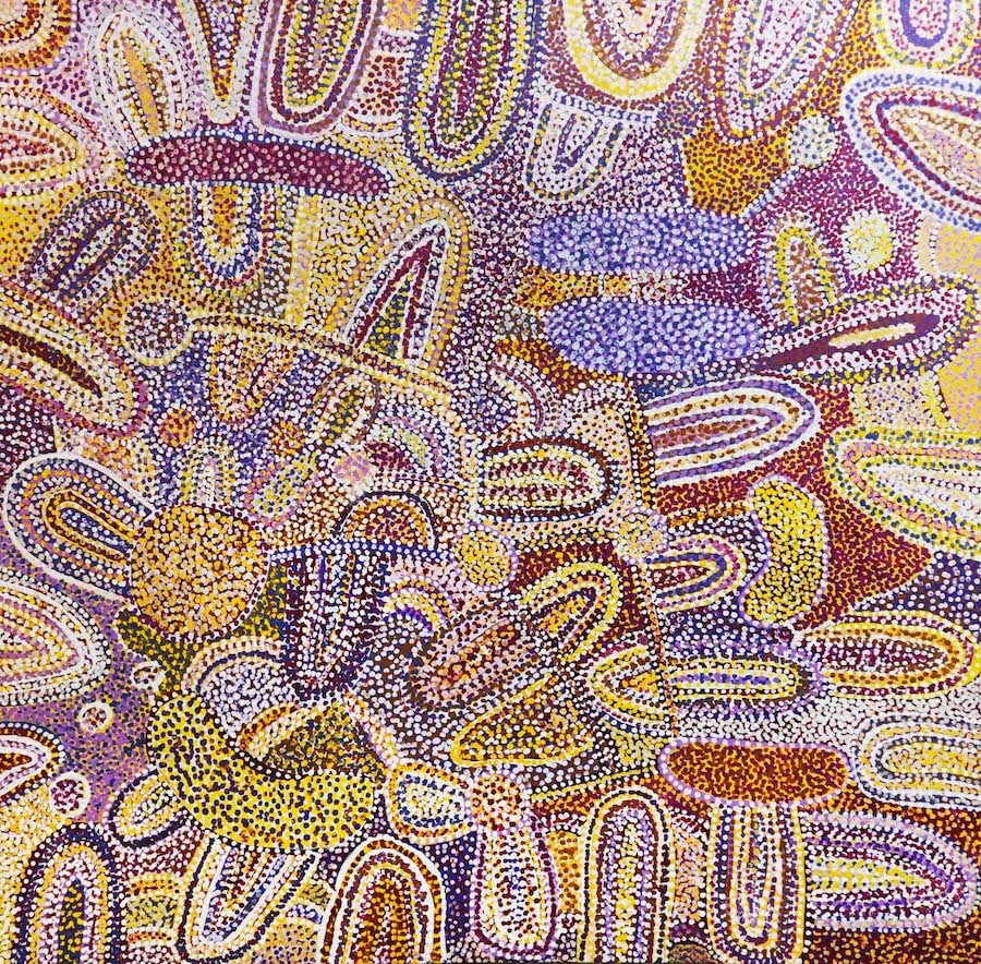 Ngupulya Pumani, APY Lands, Aboriginal artist and artwork.