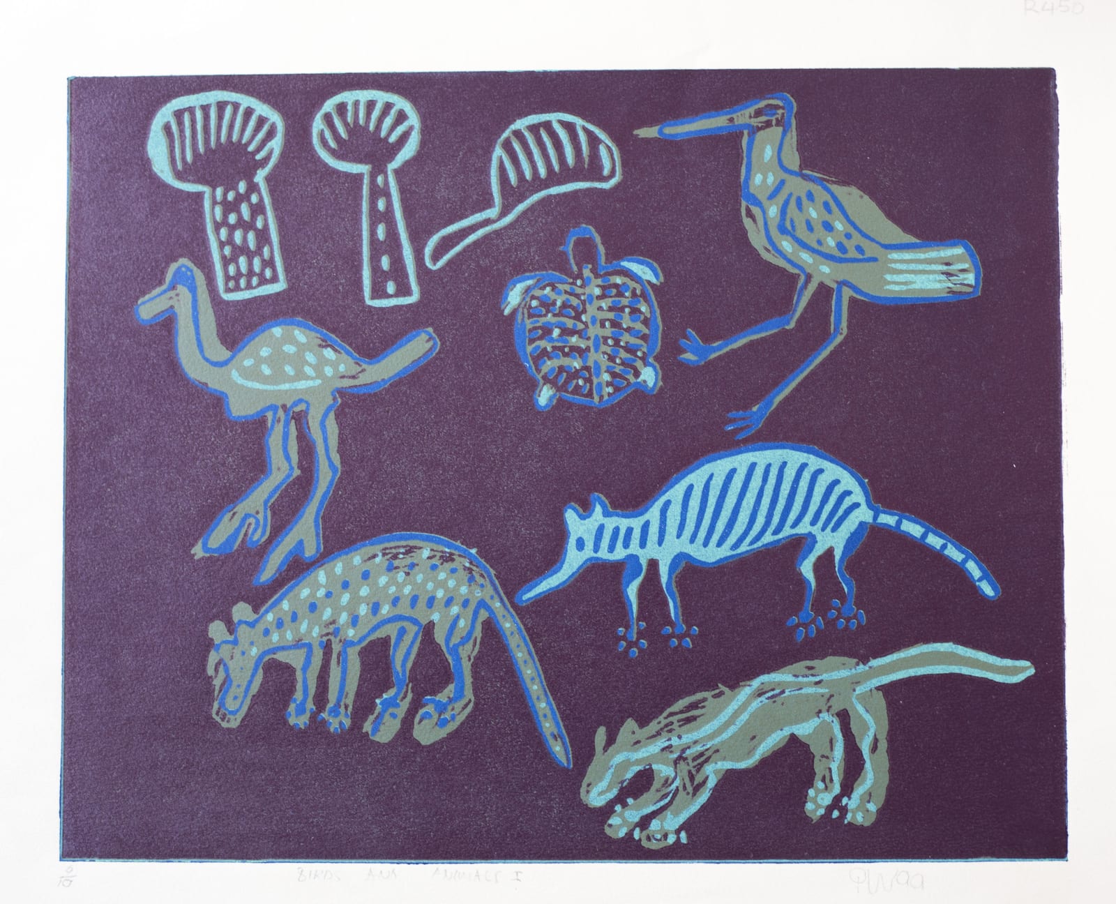 Qwaa, Birds & Animals I, c. 2000