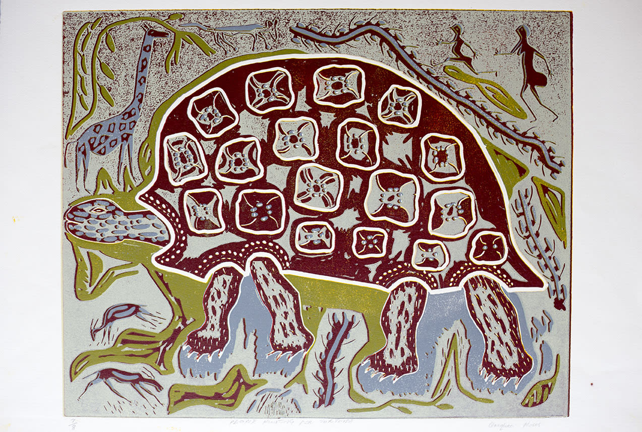Qhaqhoo, People Hunting for Tortoise, 1999