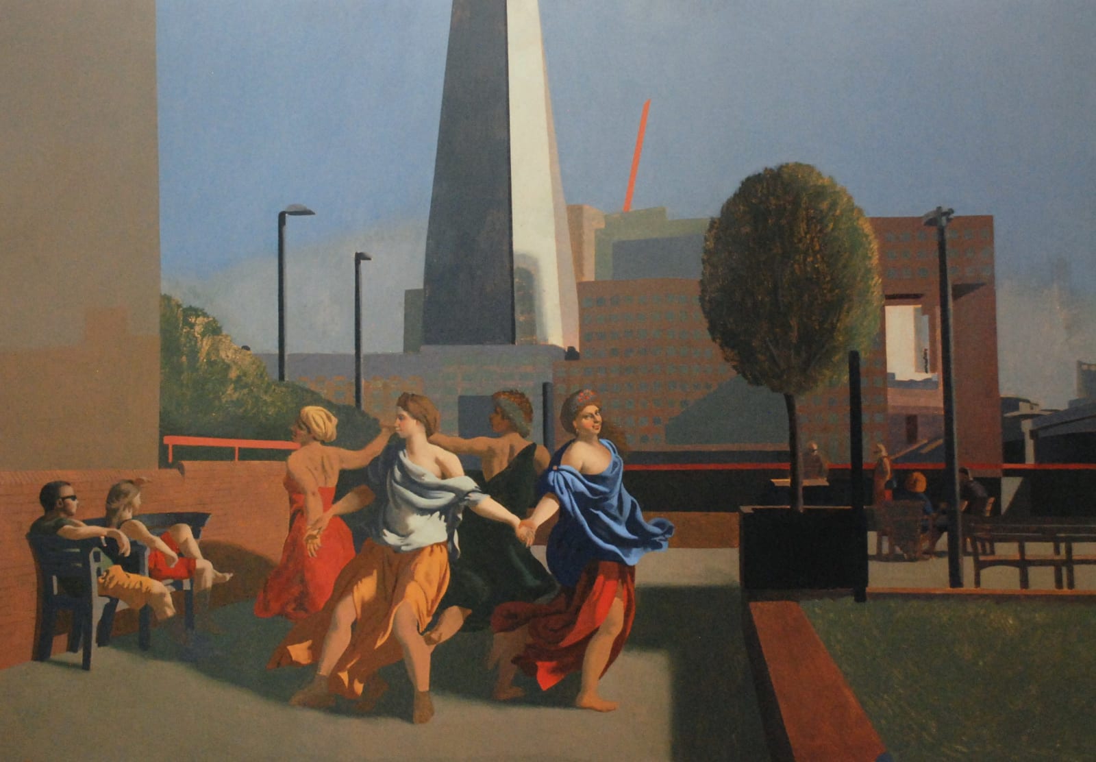 David Piddock, Dance to the Music of Time - Embankment, 2025