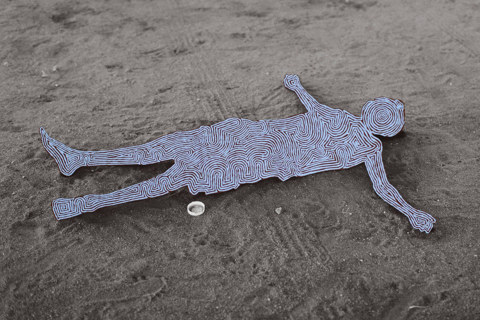 Walter Jangala Brown with Patrick Waterhouse, Strong One. Restricted with Walter Jangala Brown., 2014-2018