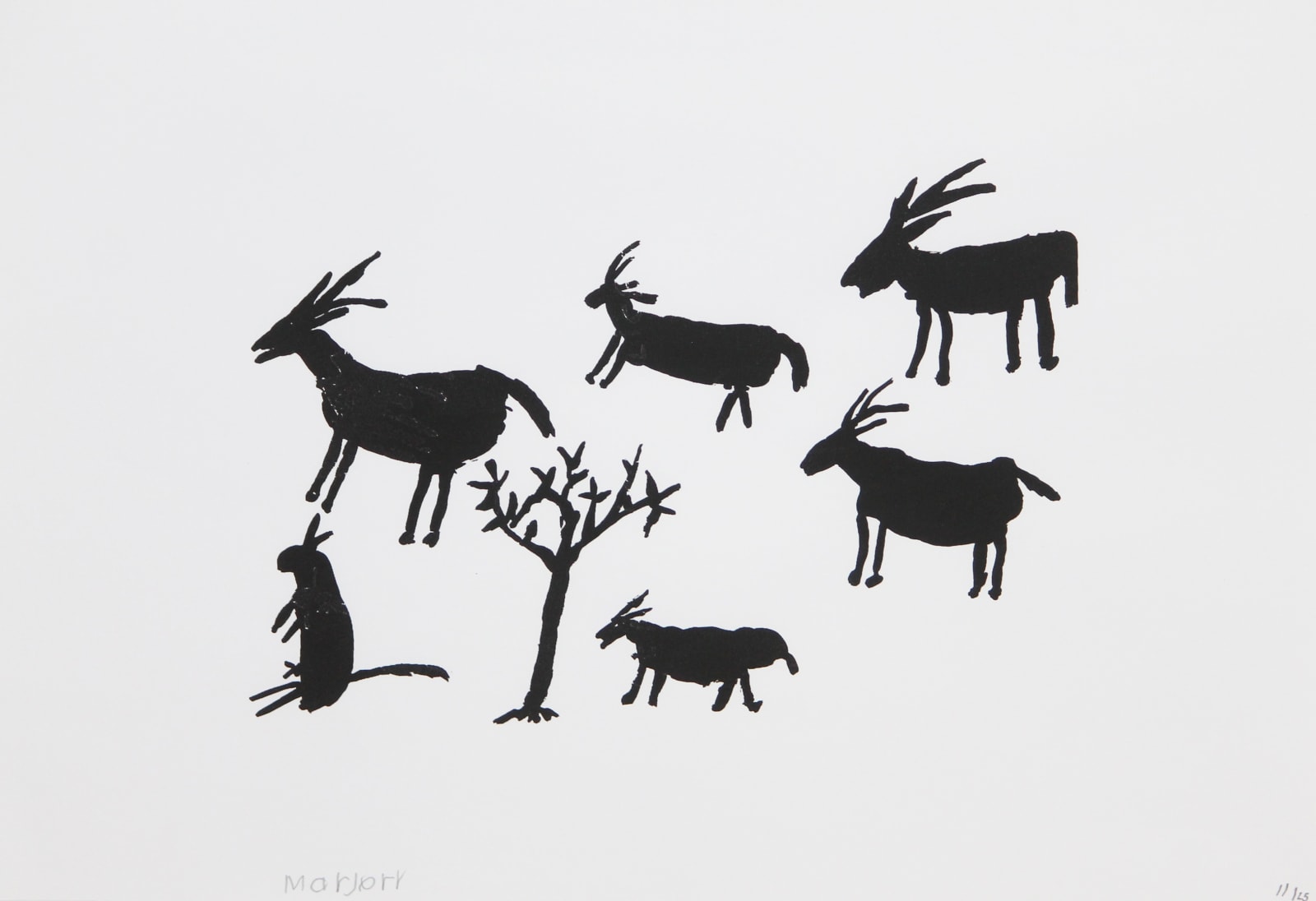 Marjorie Keighran, screenprint, Borroloola, Aboriginal artist and artwork.