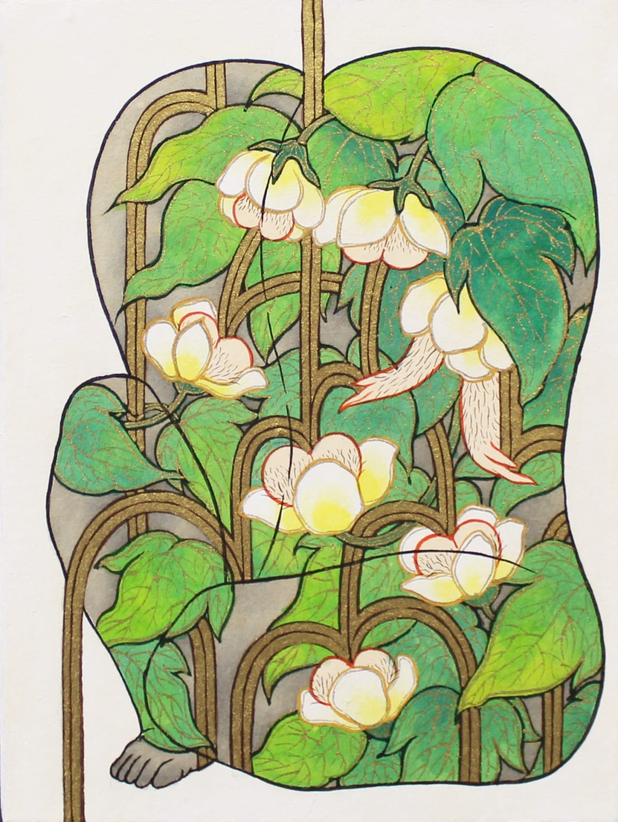Song-Nyeo Lyoo, Vase X, 2014