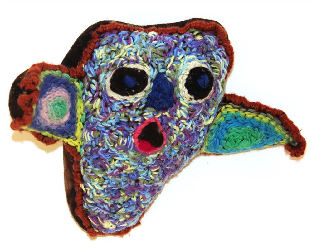 Marlene Rubuntja, Head With Green Ear, 2015