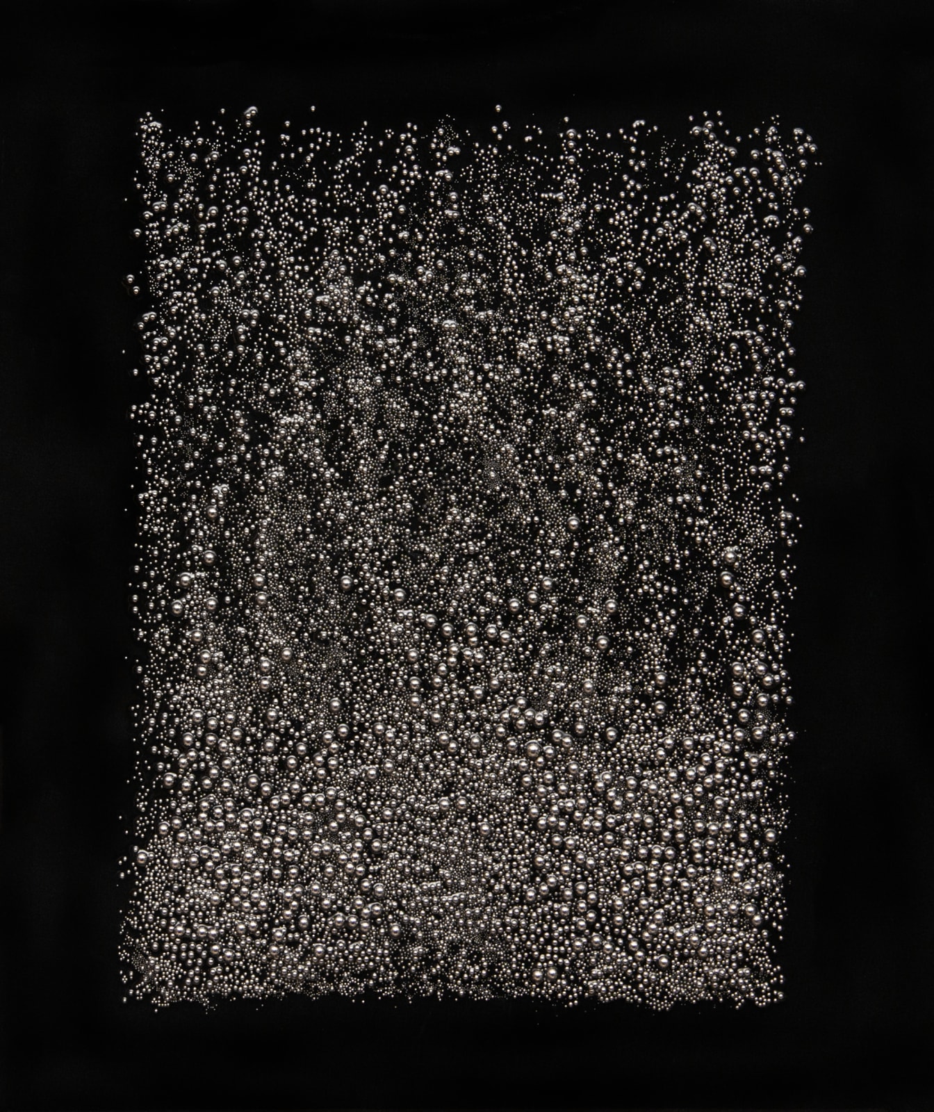 Jason Shulman, Slice of Contrail Bubbles (2), 2024
