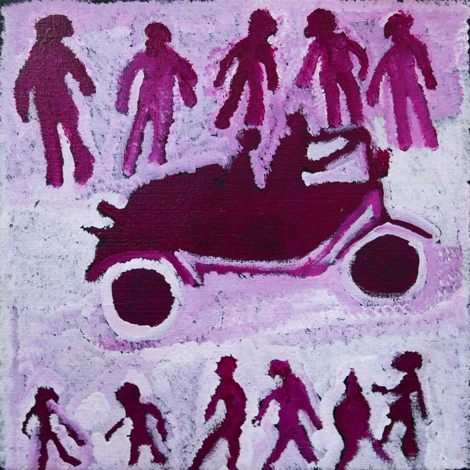 Rebecca Hossack Gallery in London presents works by Australian Aboriginal Utopia artist Motorbike Paddy, drawing on the legacy of Emily Kam Kngwarray and the Utopia region