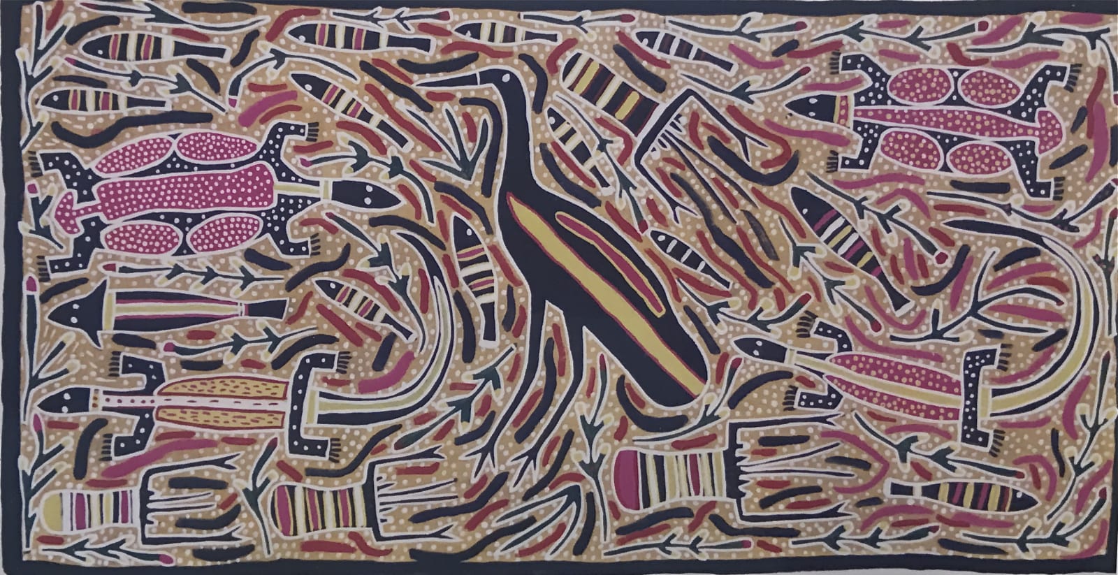 Amy Johnson, River Life in Pink