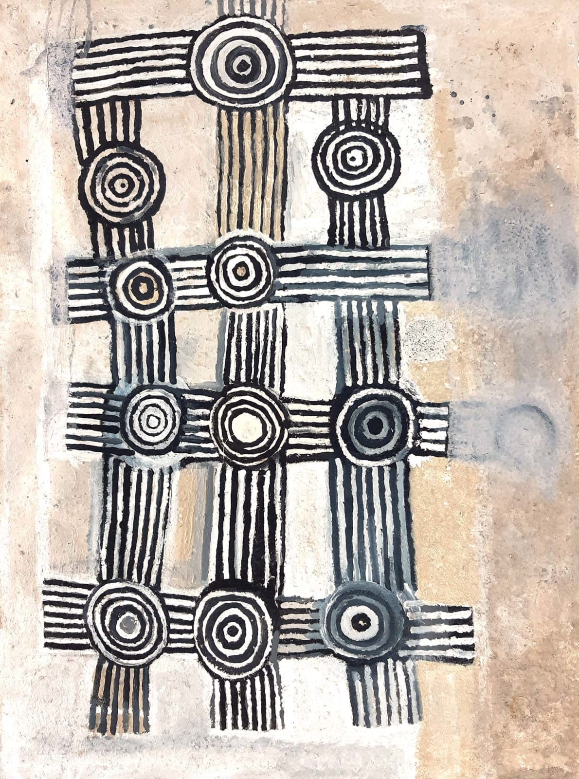 Motorbike Paddy Ngale, Rain Dreaming, 2021