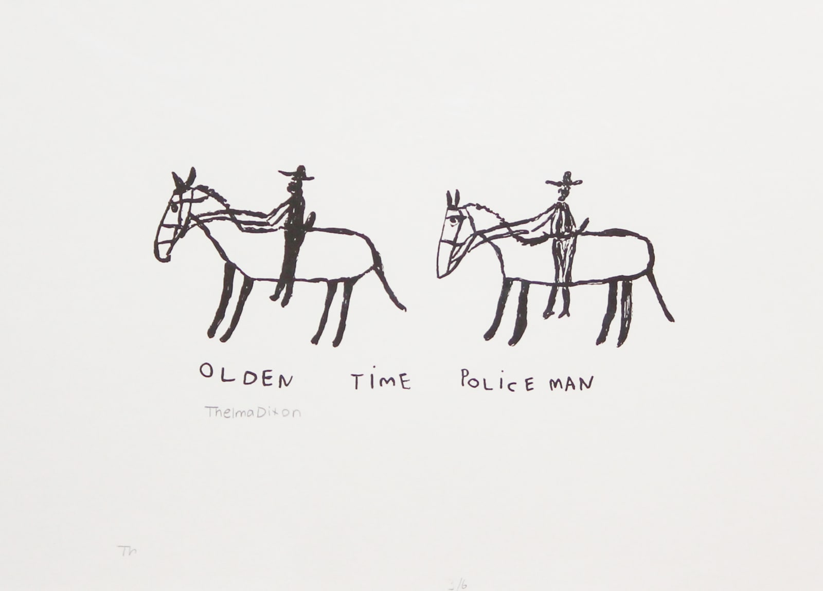 Thelma Dixon, Olden Time Policeman, 2010