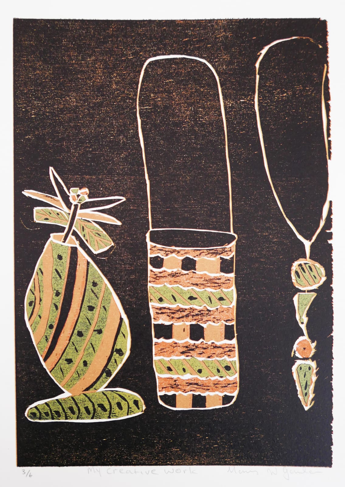 Mavis Warrngilna Ganambarr, My Creative Work, 2009