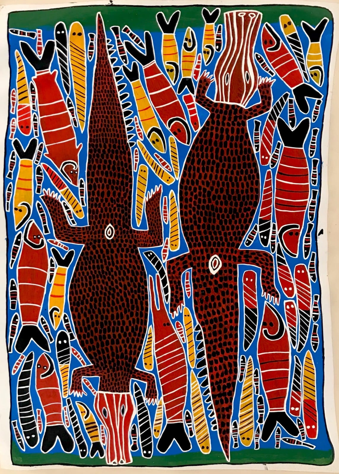 Sambo Barra Barra, Crocodiles, 1994