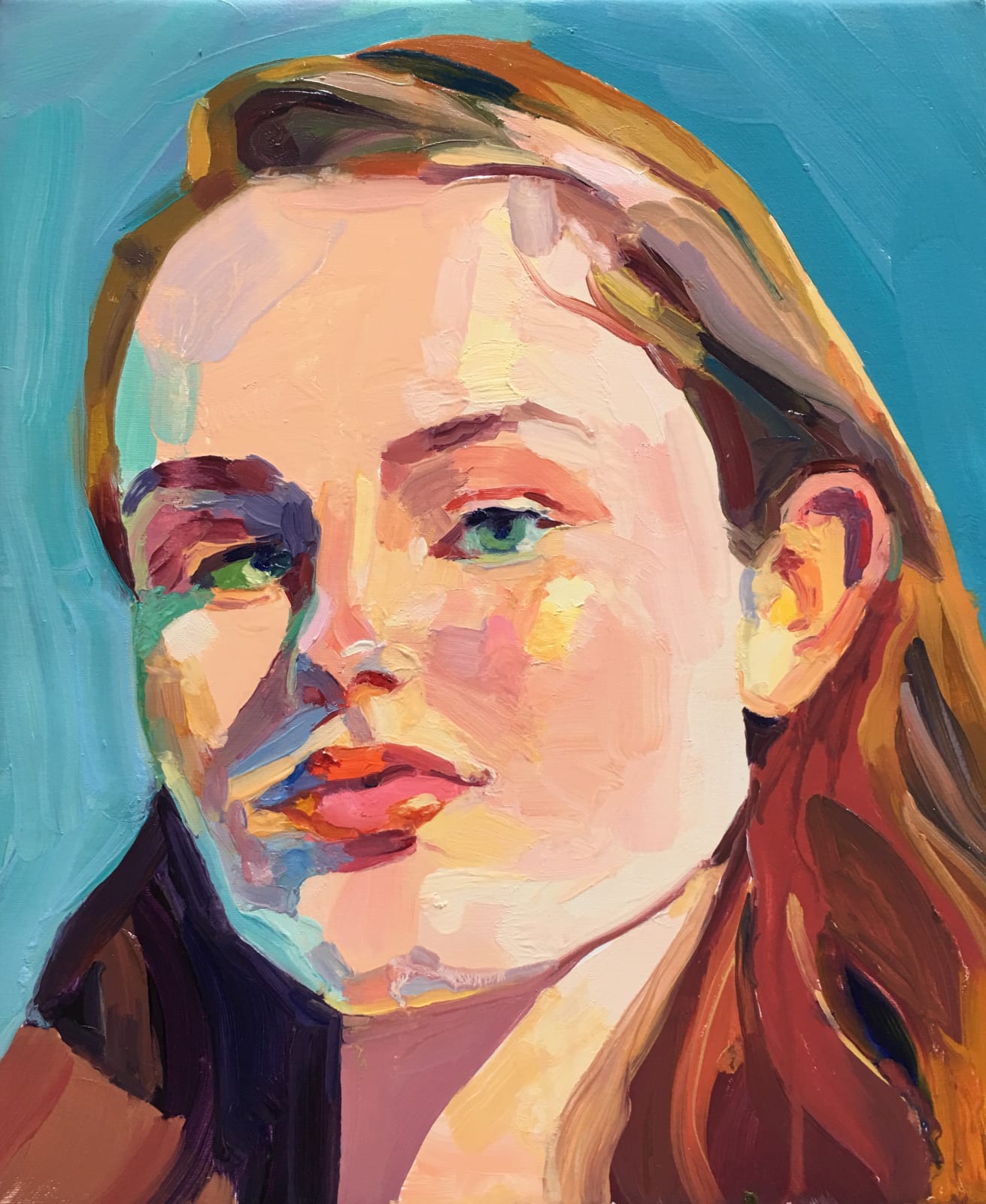 Barbara Hoogeweegen, Blue, 2018