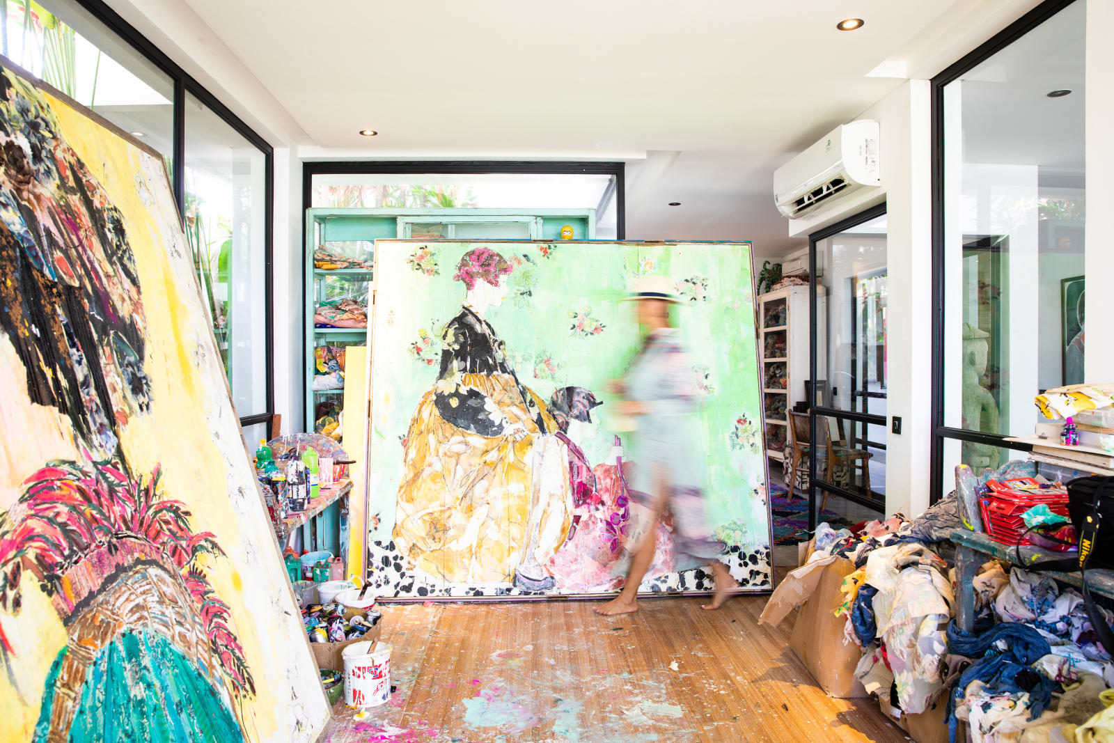 Mersuka Dopazo, In the Studio