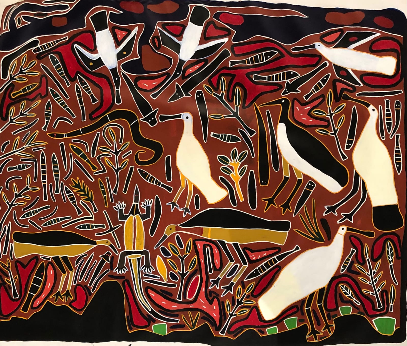 Amy Johnson, Roper River Landscape, c.1995