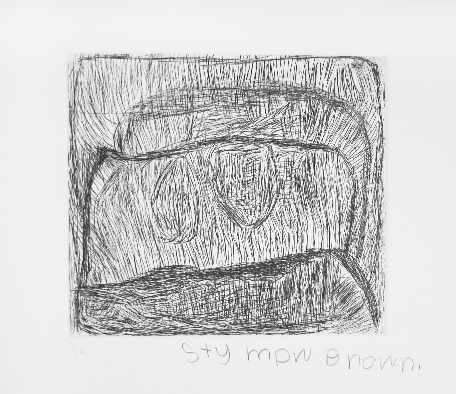 Nyuju Stumpy Brown, Untitled, 1997