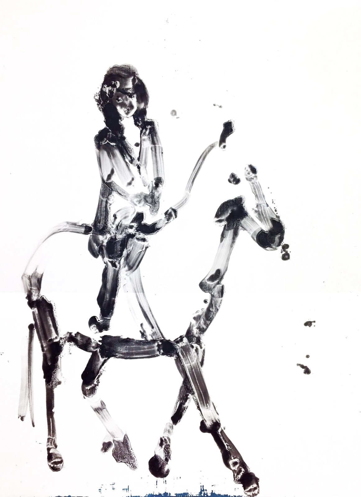 Ilona Szalay, Woman on Horse, 2013