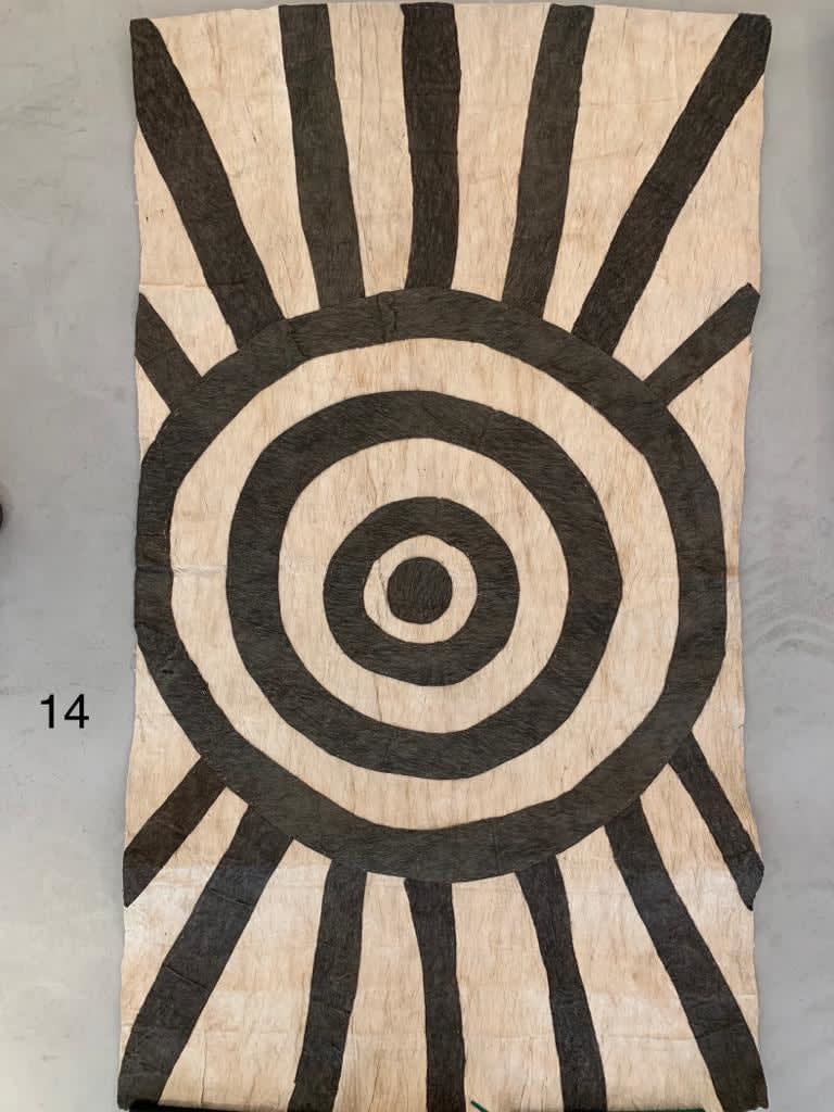 Ilma Ugibari (Savari), Untitled Bark Cloth, n.d.