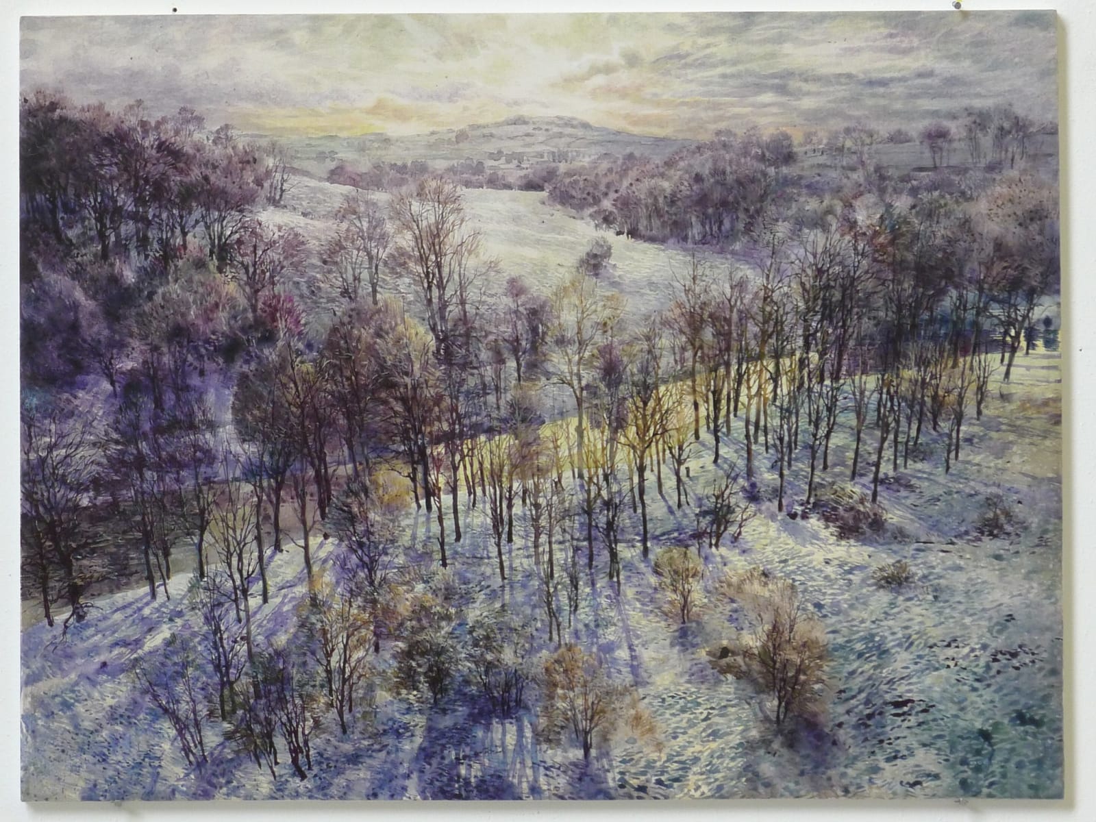 David Forster, And hill and vale lay covered in snow (Linlithgow), 2014