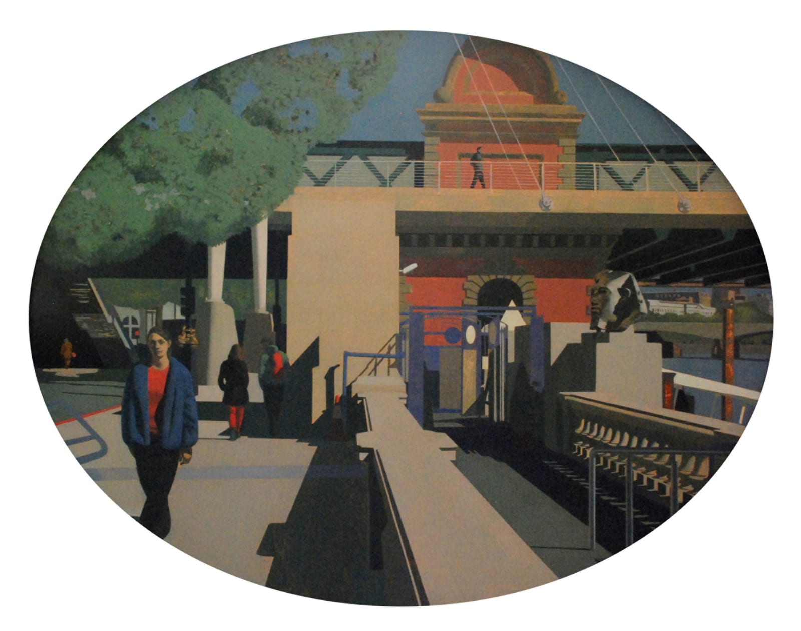 David Piddock, Sphynx - Hungerford Bridge, 2025