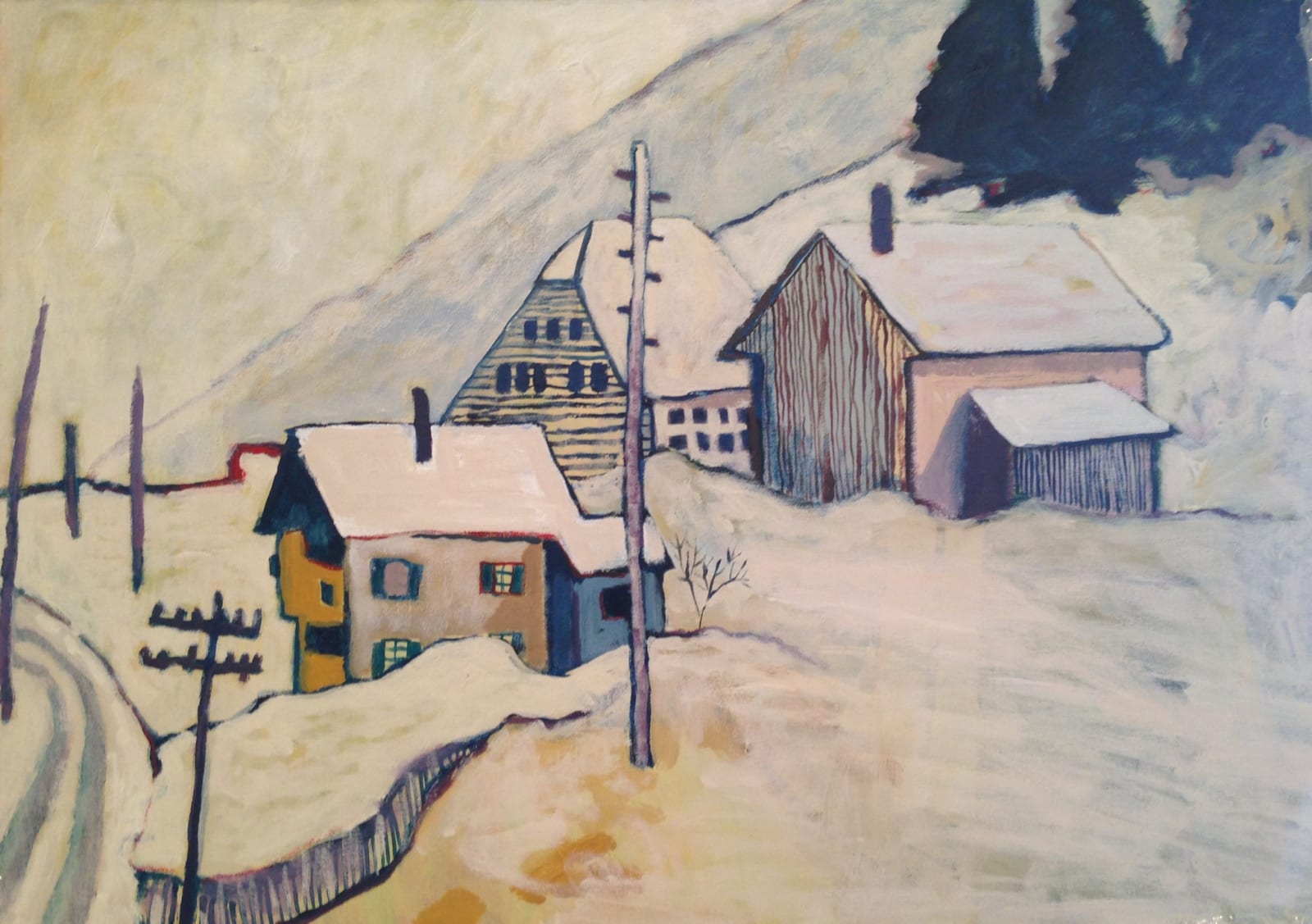 Anastasia Lennon, You Cannot Prevent The Bird Of Sorrow From Flying Over Your Head, 2015