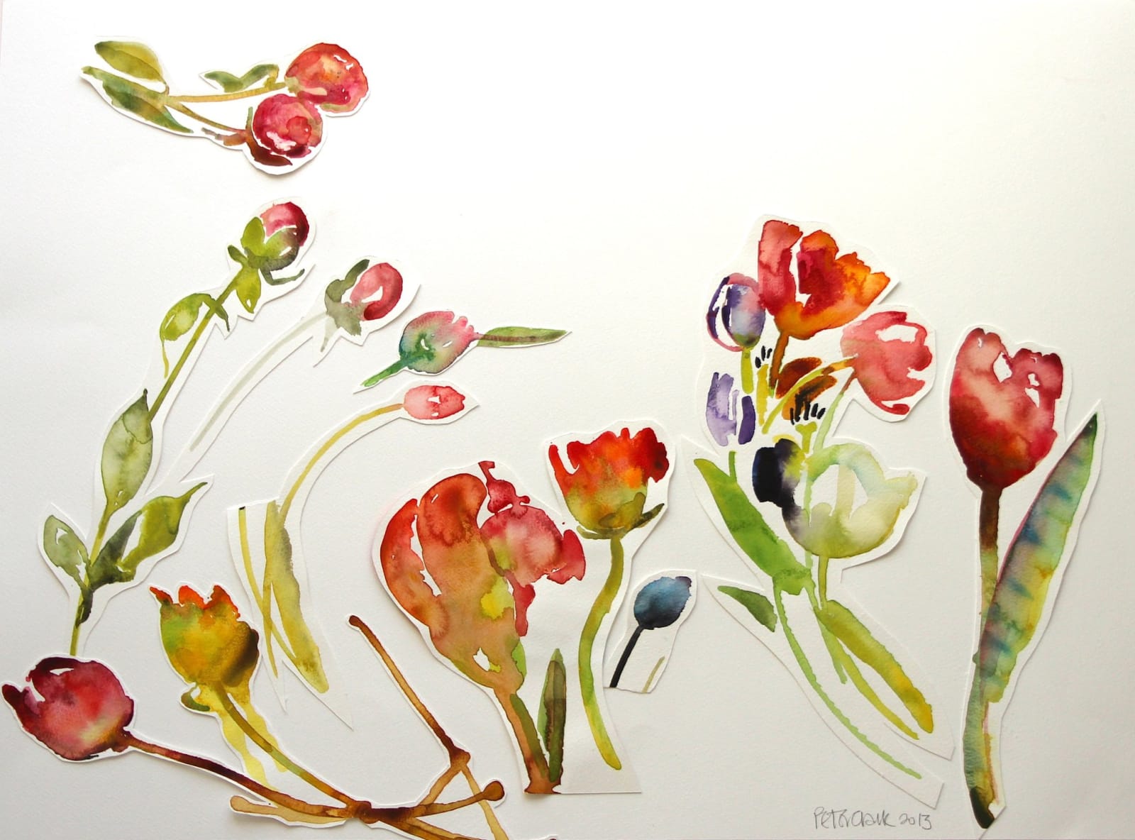 Peter Clark, Flowers of Recovery 1, 2014